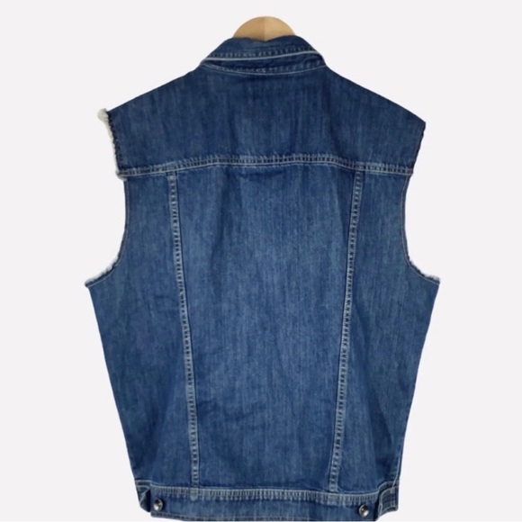 American Rag Men’s Drag Racing Denim Vest. Size XL - Picture 3 of 5